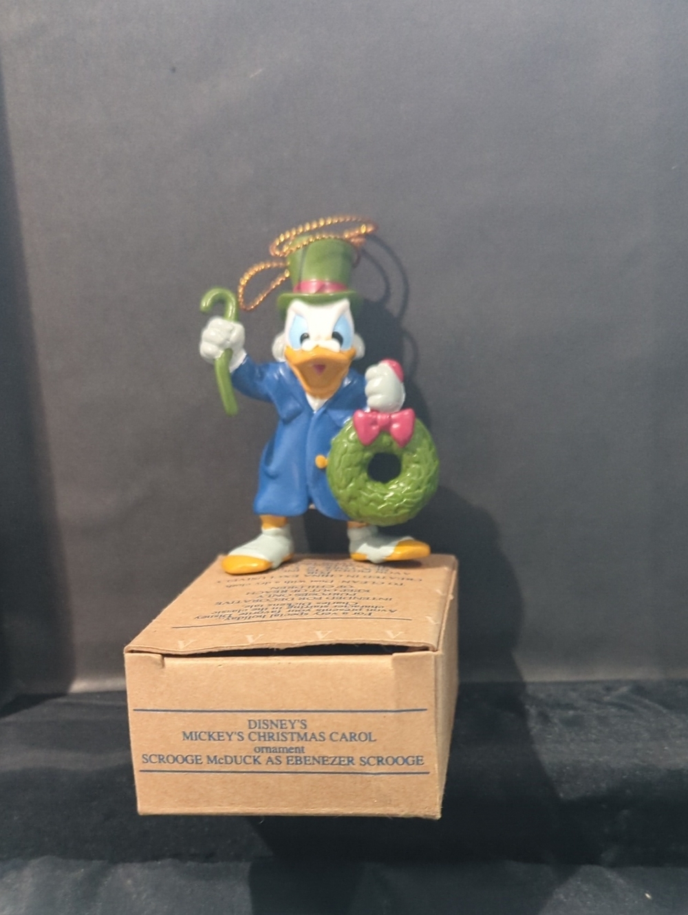 Scrooge McDuck Blue Coat Holiday Ornament